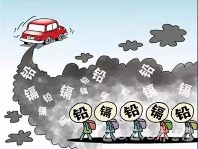 汽車(chē)尾氣含有大量的重金屬污染（如圖所示）物質(zhì)